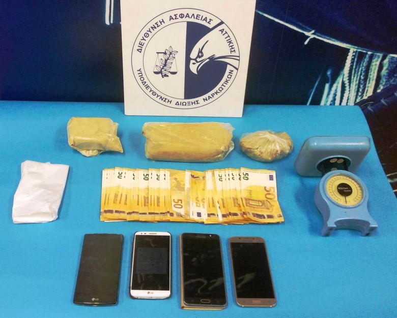 Νέο πλήγμα επέφερε η αστυνομία σε κυκλώματα ναρκωτικών στην Αθήνα
