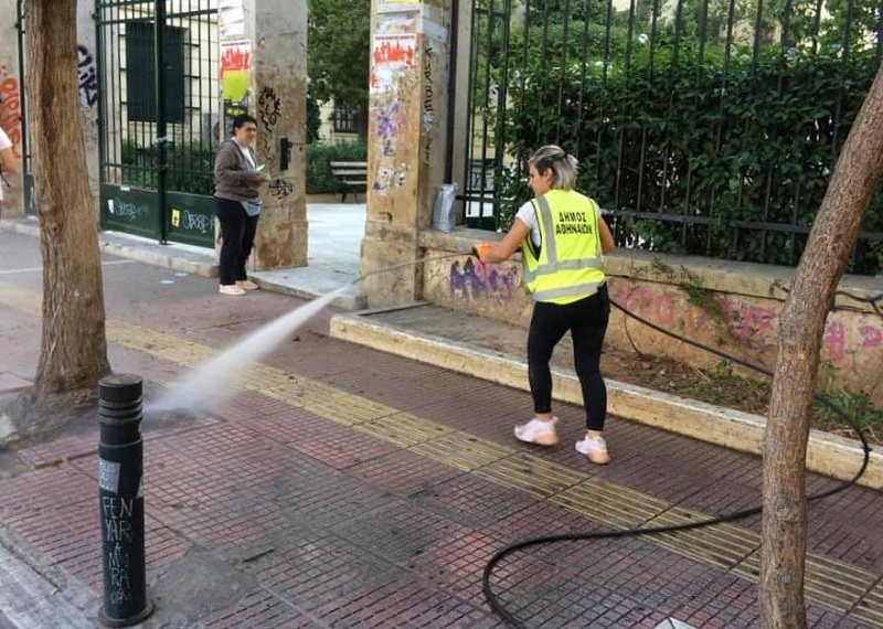 Επιχείρηση καλωπισμού της περιοχής γύρω από την ΑΣΟΕΕ