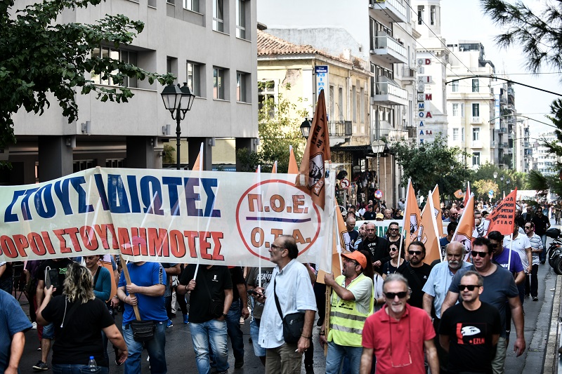 48ωρη απεργία των εργαζομένων στους δήμους σε όλη την Ελλάδα