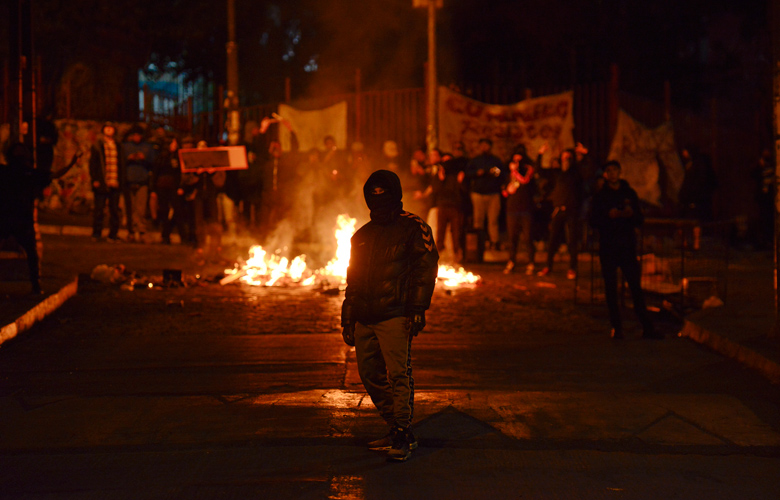 Χιλή: Βίντεο από τον θάνατο διαδηλωτή στο Σαντιάγο