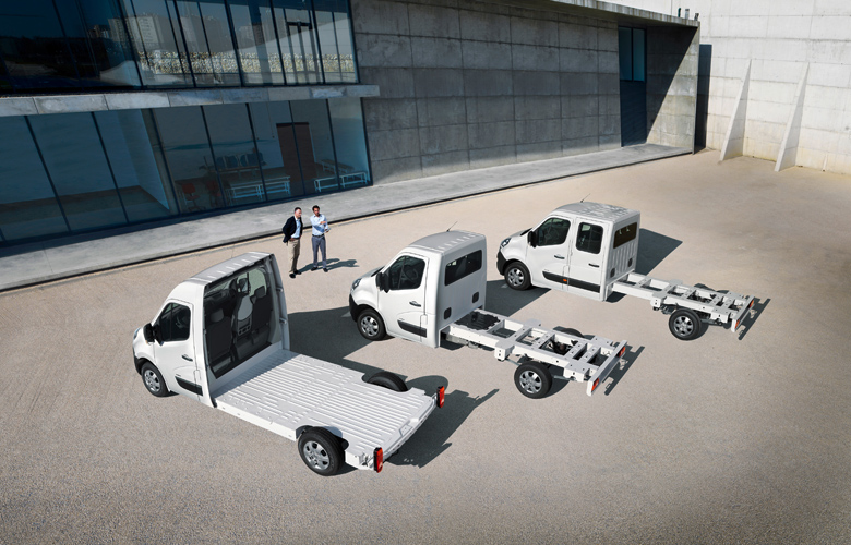 Τα πολλά πρόσωπα του Opel Movano