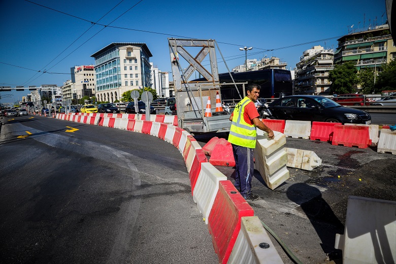 Μεγάλο πρόγραμμα ασφαλτοστρώσεων σε 127 δρόμους της Αθήνας