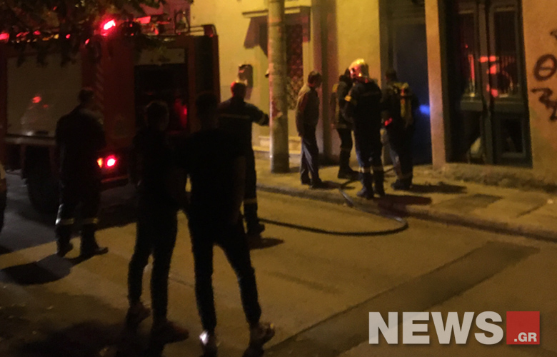 Φωτιά σε εγκαταλελειμμένο κτίριο στον Κολωνό