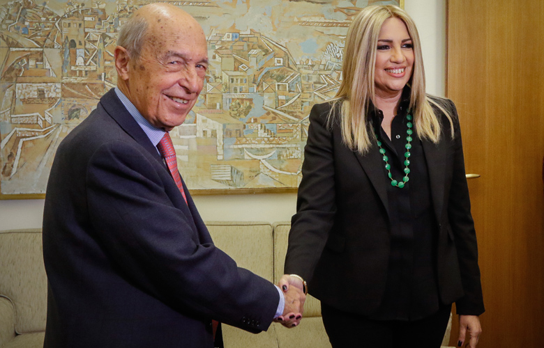 Τετ α τετ Σημίτη – Γεννηματά στη Βουλή