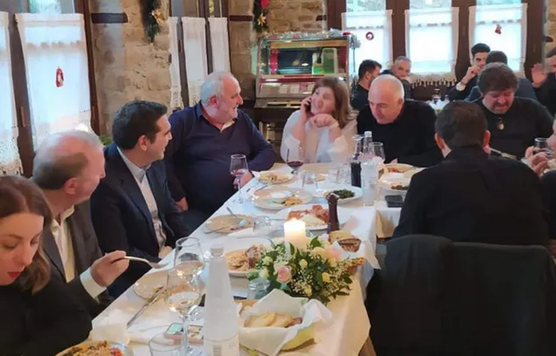 Το γεύμα του Τσίπρα σε ταβέρνα στα Τρίκαλα – Τι περιελάμβανε το μενού