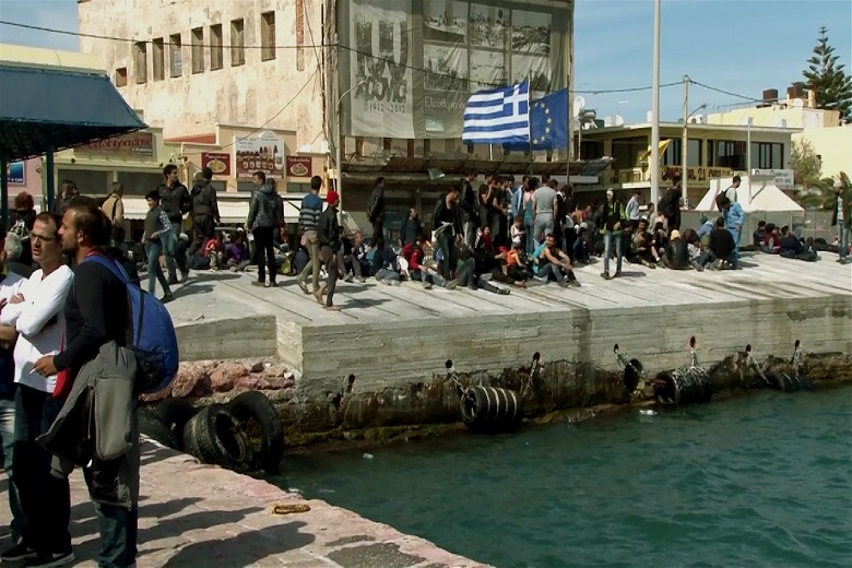 Ένταση και συλλήψεις στη Χίο με τους αιτούντες άσυλο