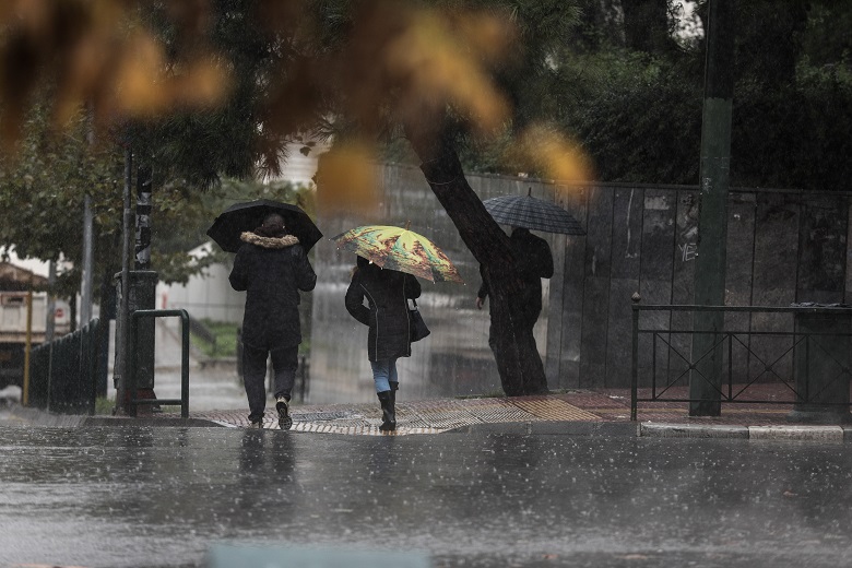 Βροχερό το σκηνικό του καιρού την Τετάρτη