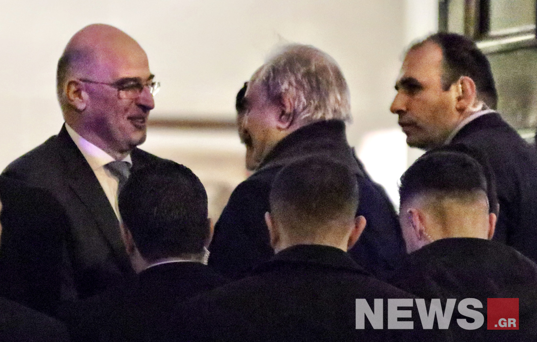 Εικόνες από τη συνάντηση Νίκου Δένδια με τον Στρατάρχη Χαλίφα Χαφτάρ