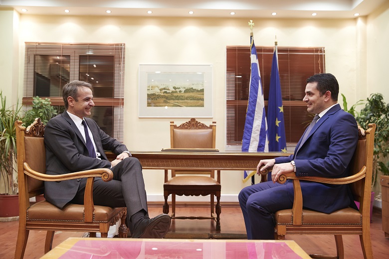 Επίσκεψη Μητσοτάκη στον Δήμο Αγίων Αναργύρων-Καματερού