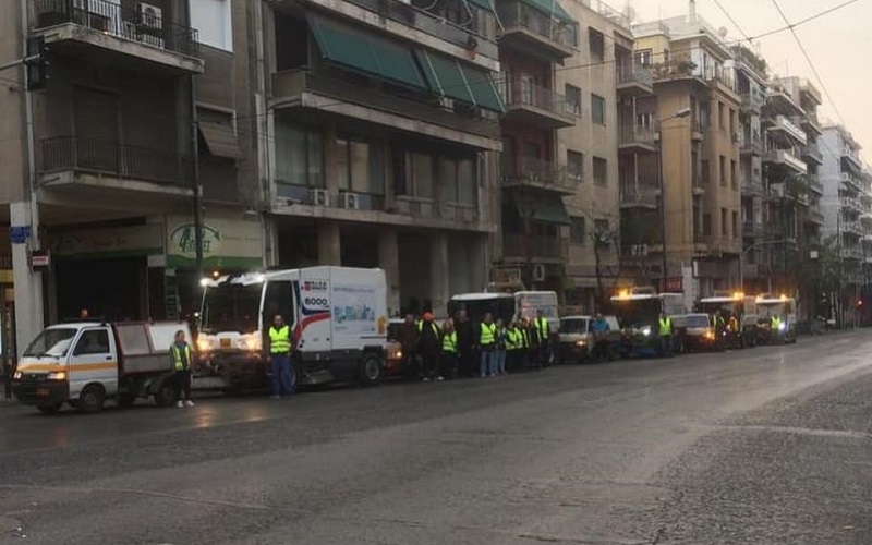 Επιχείρηση γενικού καθαρισμού στην Κυψέλη