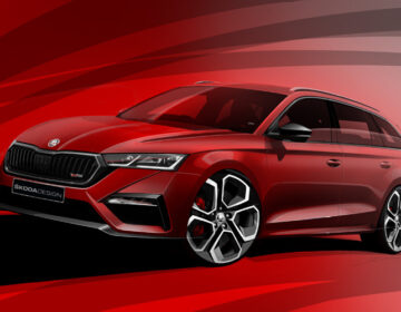 Skoda: Τα πρώτα σκίτσα του υβριδικού Octavia RS iV