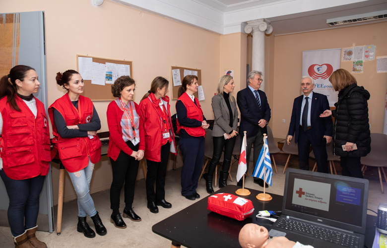 Το «προΣfΕΕρουμε» στα Κέντρα Φιλοξενίας Ασυνόδευτων Ανηλίκων του ελληνικού Ερυθρού Σταυρού