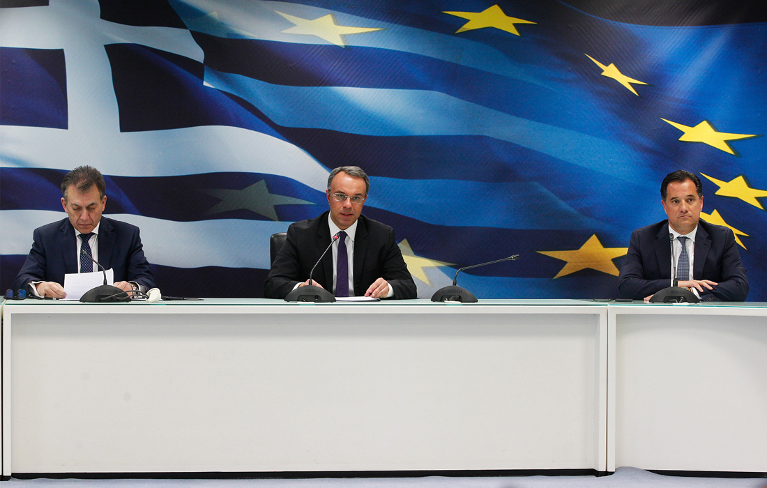 Την τρίτη δέσμη μέτρων ανακοινώνουν Σταϊκούρας, Γεωργιάδης, Βρούτσης – Δείτε live τις ανακοινώσεις