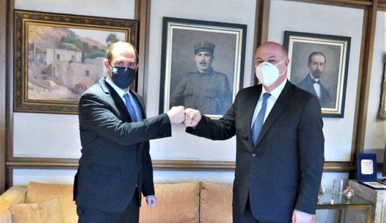 Θερμή υποδοχή Τσιάρα στον νέο υφυπουργό Δικαιοσύνης