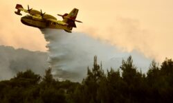 Φωτιά στην Καλλονή Τροιζήνας: Δεν κινδυνεύει κάποιος οικισμός