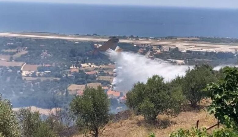 Κεφαλονιά: Οριοθετήθηκε η φωτιά που έκαιγε κοντά σε σπίτια στην περιοχή Λακήθρα