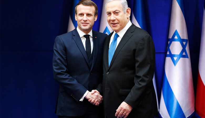 Ο Μακρόν στο Ισραήλ για να εκφράσει την υποστήριξη της Γαλλίας μετά την επίθεση της Χαμάς