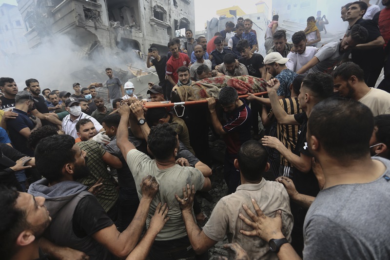 Πόλεμος στη Μέση Ανατολή: Ξεπέρασαν τις 11.000 οι νεκροί στη Λωρίδα της Γάζας