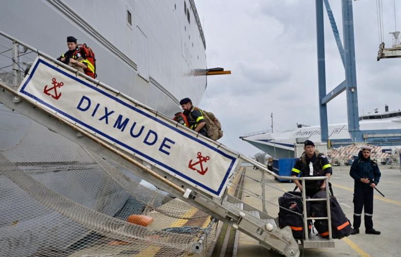 Πόλεμος στη Μέση Ανατολή: Έφτασε στην Αίγυπτο το γαλλικό πλωτό νοσοκομείο Dixmude