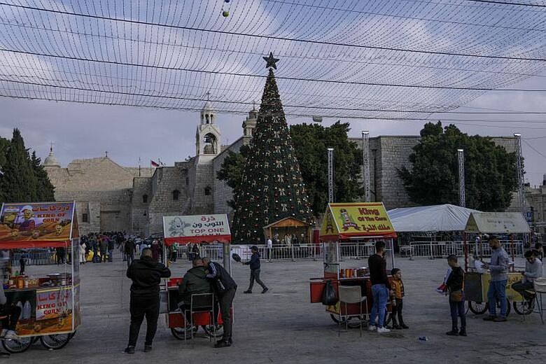 Χωρίς χριστουγεννιάτικο δέντρο φέτος η Βηθλεέμ φέτος εξαιτίας του πολέμου
