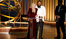 Η συγκινητική εμφάνιση της Κριστίνα Άπλγκεϊτ στα βραβεία Emmy με μπαστούνι στη σκηνή