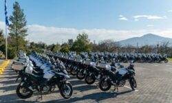 Παρελήφθησαν 44 νέες μοτοσυκλέτες για την ενίσχυση της Άμεσης Δράσης σε Αττική και Θεσσαλονίκη