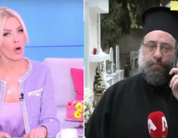Κατερίνα Καινούργιου: Ξέσπασε στον «αέρα» κατά αρχιμανδρίτη που της έκανε υπόδειξη για τα Τέμπη