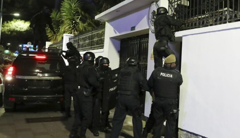 Το Μεξικό προσφεύγει στο Διεθνές Δικαστήριο της Χάγης εναντίον του Ισημερινού μετά την εισβολή στην πρεσβεία του στο Κίτο