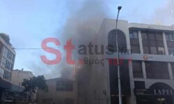 Φωτιά σε νυχτερινό κέντρο στη Θεσσαλονίκη