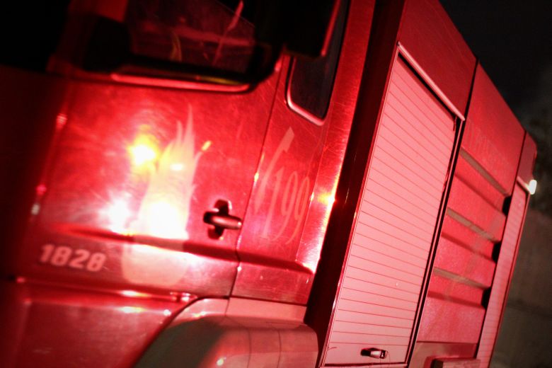 Κάηκε ολοσχερώς το φορτηγό του στην Εθνική
