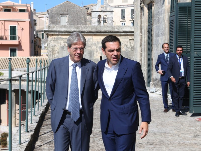 Διακυβερνητική στην Κέρκυρα με Τσίπρα και Τζεντιλόνι