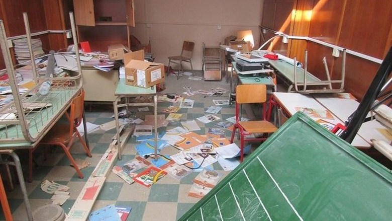 Βάνδαλοι κατέστρεψαν σχολείο όπου φοιτούν Ρομά