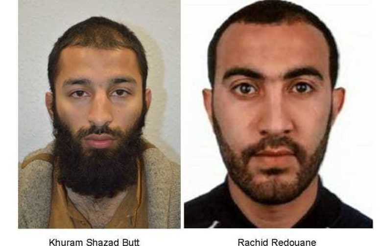 Στη δημοσιότητα τα ονόματα δύο εκ των δραστών της επίθεσης στο Λονδίνο