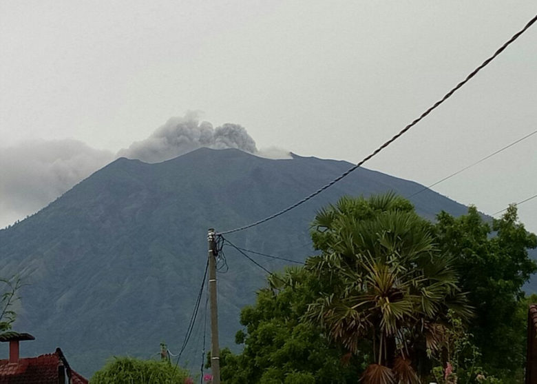 Εξερράγη το ηφαίστειο Αγκούνγκ στο Μπαλί