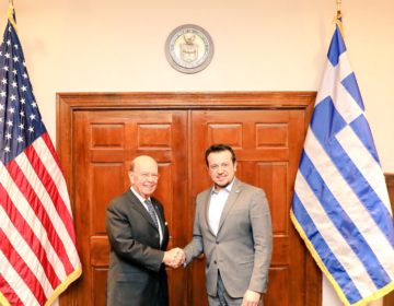 Με τον Αμερικανό Υπουργό Εμπορίου συναντήθηκε ο Νίκος Παππάς