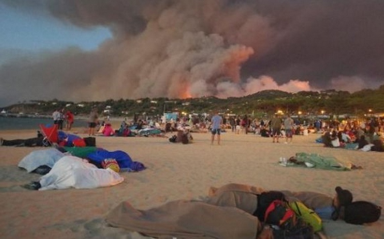 Εκκενώνονται περιοχές στη Γαλλία λόγω των πυρκαγιών