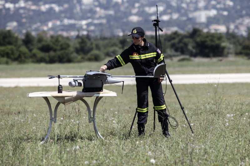 Υπό 24ωρη παρακολούθηση από drone της Πυροσβεστικής η Ζάκυνθος