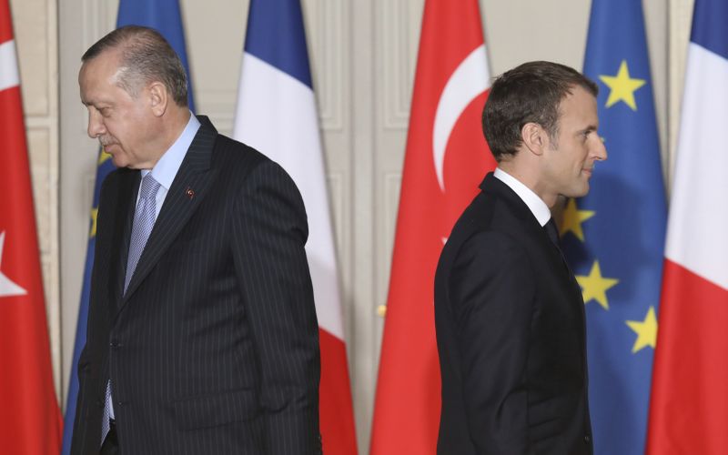 Ερντογάν σε Μακρόν: Είσαι ατζαμής, έχουμε δικαιώματα στην Κύπρο