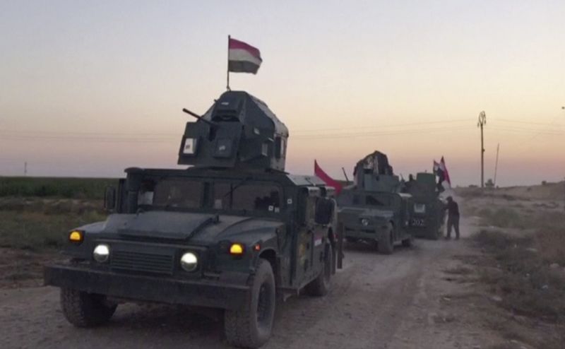 Οι Ιρακινοί σφυροκοπούν τους Κούρδους στη Νινευή