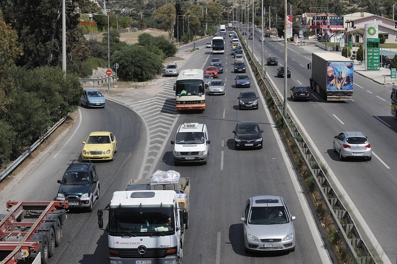 Διακοπή κυκλοφορίας στην Εθνική Αθηνών – Κορίνθου
