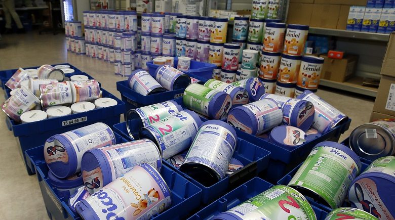 Η Lactalis αποσύρει το βρεφικό γάλα από 83 χώρες