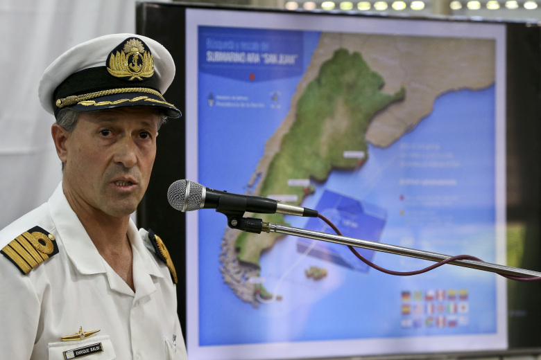«Νέα ένδειξη» από το χαμένο υποβρύχιο της Αργεντινής