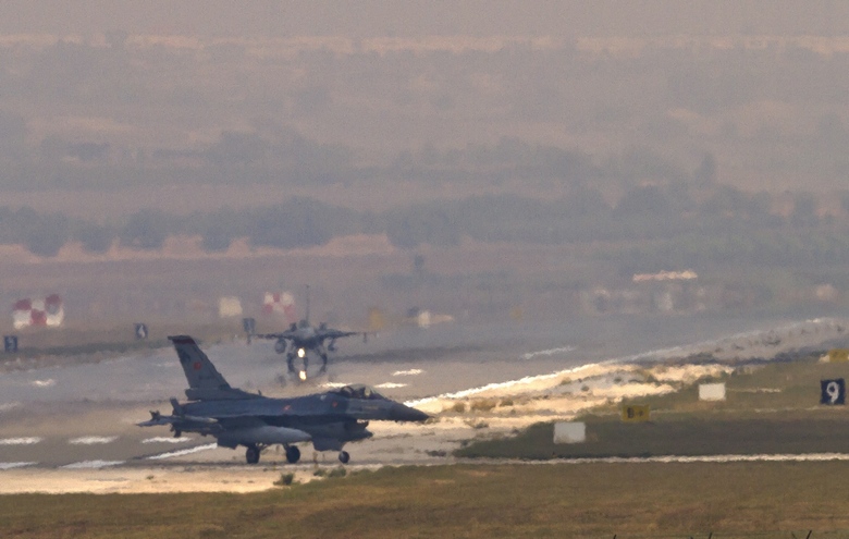 Τουρκικά μαχητικά στον εναέριο χώρο της Κύπρου