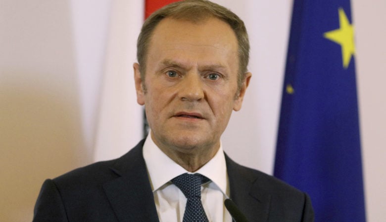 Τουσκ: «Μία ισχυρή Ευρωπαϊκή Ενωση θα κάνει ισχυρότερη την Πολωνία»