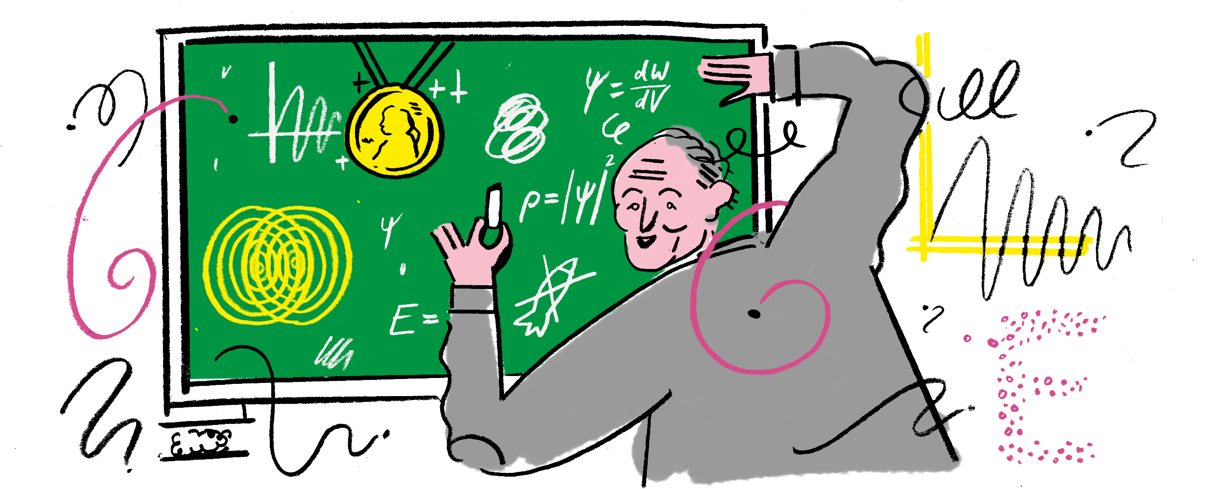 Doodle Μαξ Μπορν, η google τιμά το νομπελίστα που έβαλε το θεό να παίξει ζάρια