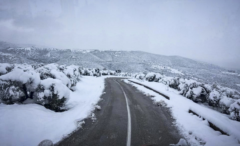 Χιόνια και βροχές από το πέρασμα του Θησέα