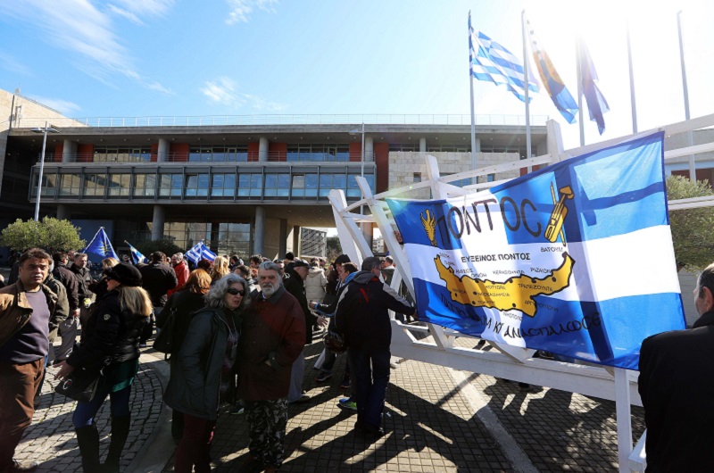 Συγκέντρωση διαμαρτυρίας για τις δηλώσεις Μπουτάρη