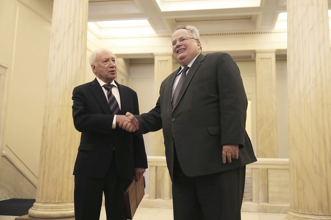 Συνάντηση Κοτζιά με Νίμιτς και Ντιμιτρόφ στη Βιέννη