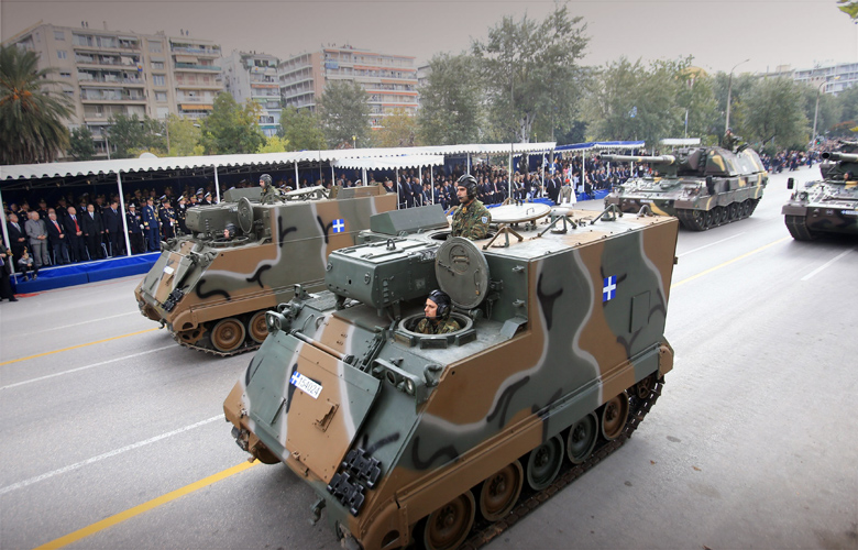 LIVE η στρατιωτική παρέλαση από τη Θεσσαλονίκη