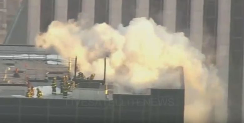 Πυρκαγιά στον Πύργο Τραμπ στο Μανχάταν